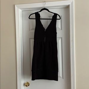 Black anthro dress M